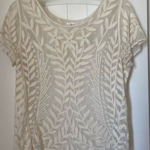 Bohemian Sheer Lace Top L